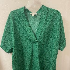 Mk green blouse